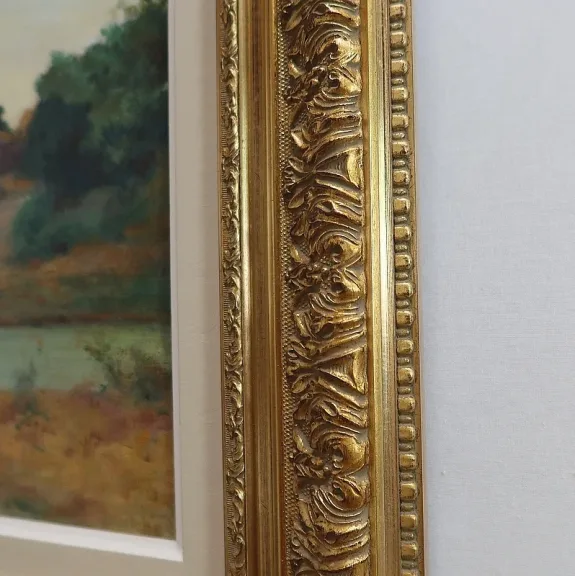 ÖL AUF LEINWAND signiert C. PERRON
