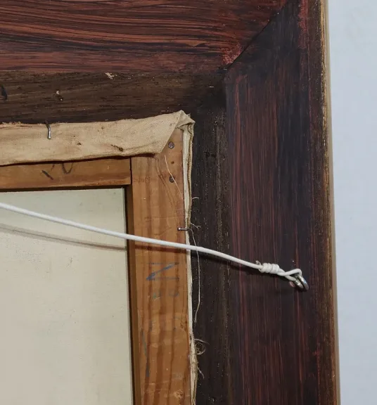 ÖL AUF LEINWAND signiert C. PERRON
