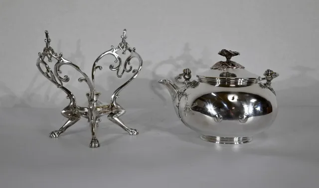 Samovar en Métal Argenté, Maison Christofle - Début XXe