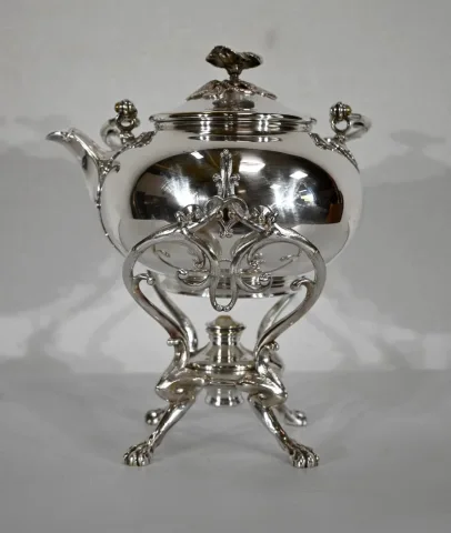 Samovar en Métal Argenté, Maison Christofle - Début XXe