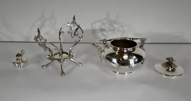 Samovar en Métal Argenté, Maison Christofle - Début XXe