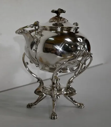 Samovar en Métal Argenté, Maison Christofle - Début XXe