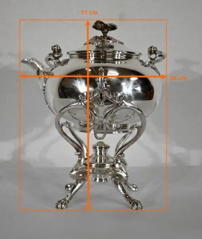 Samovar en Métal Argenté, Maison Christofle - Début XXe