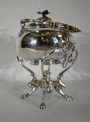 Samovar en Métal Argenté, Maison Christofle - Début XXe