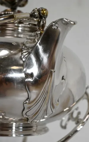 Samovar en Métal Argenté, Maison Christofle - Début XXe