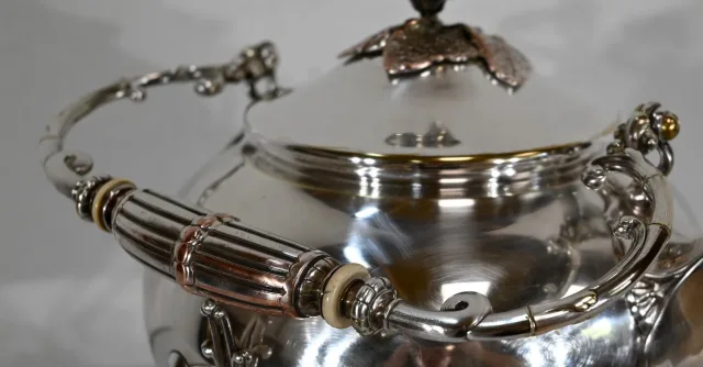 Samovar en Métal Argenté, Maison Christofle - Début XXe