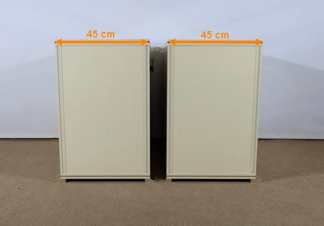 PAIR OF VINTAGE CUPBOARDS signed Pierre VANDEL