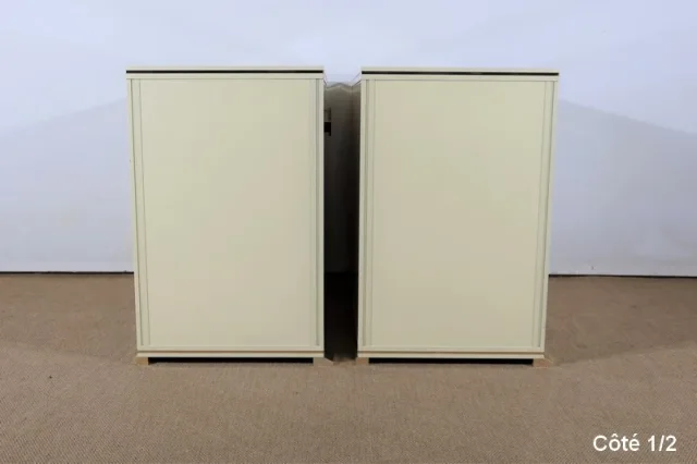 PAIR OF VINTAGE CUPBOARDS signed Pierre VANDEL