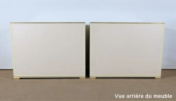 PAAR VINTAGE SCHRÄNKE signiert Pierre VANDEL