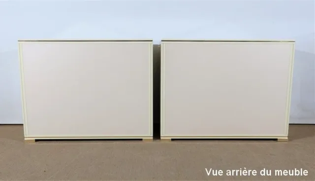 PAIR OF VINTAGE CUPBOARDS signed Pierre VANDEL