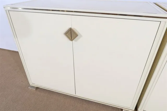 PAIR OF VINTAGE CUPBOARDS signed Pierre VANDEL