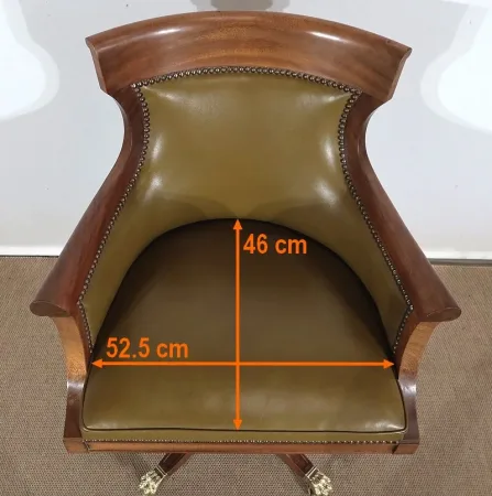 SCHREIBTISCHSTUHL IM FRANZÖSISCHEN REGENCY-STIL