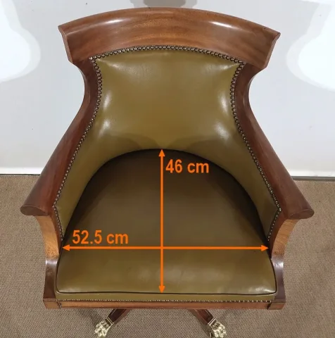 Fauteuil de Bureau, goût Regency – Milieu XXe