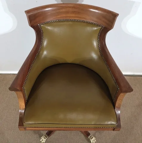 Fauteuil de Bureau, goût Regency – Milieu XXe