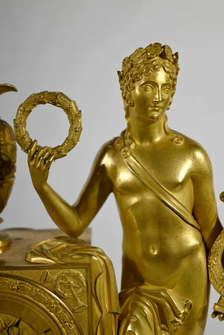 GILT BRONZE CLOCK