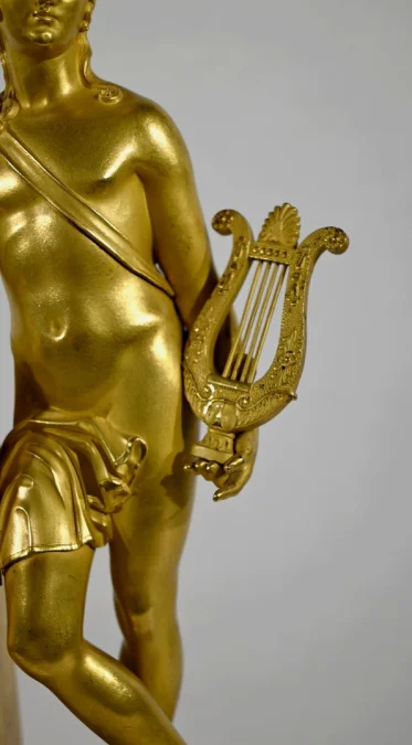 GILT BRONZE CLOCK