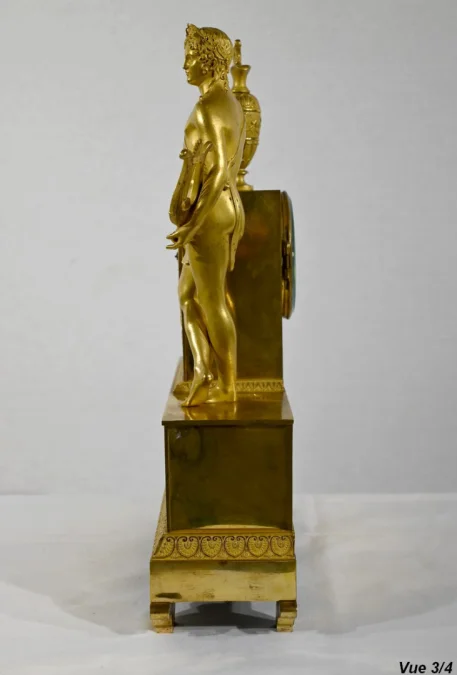 GILT BRONZE CLOCK