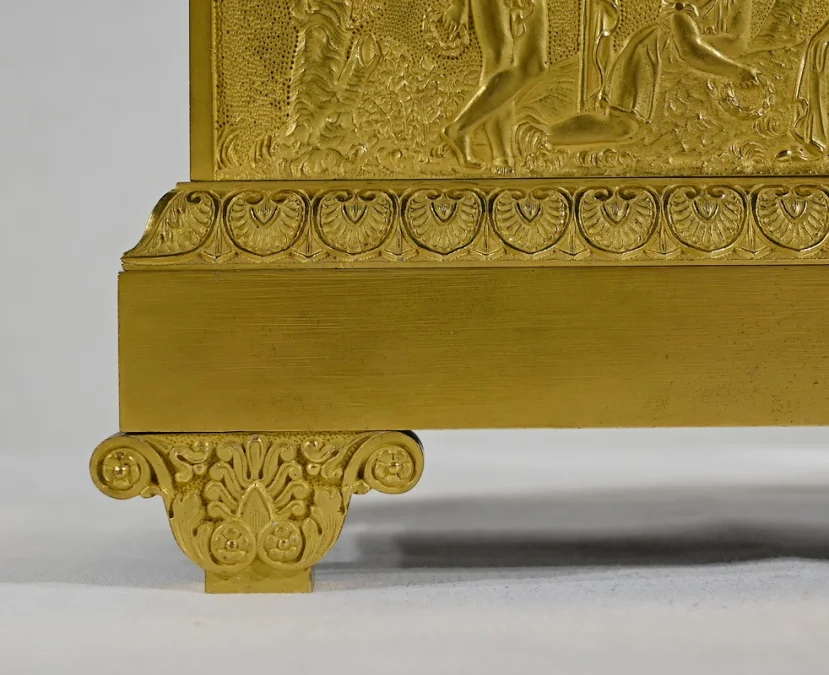 GILT BRONZE CLOCK