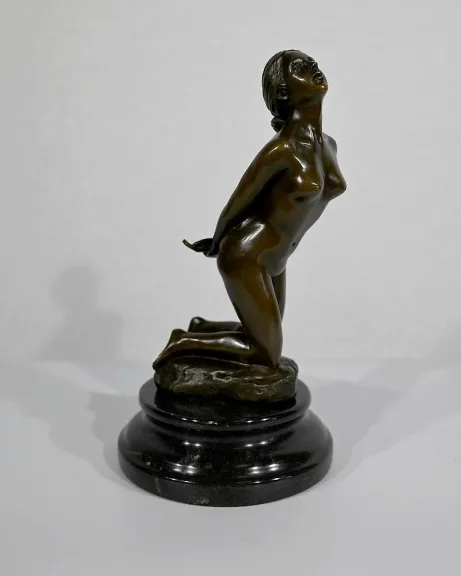Bronze « Nu féminin » d’A. Cesaro – XXe