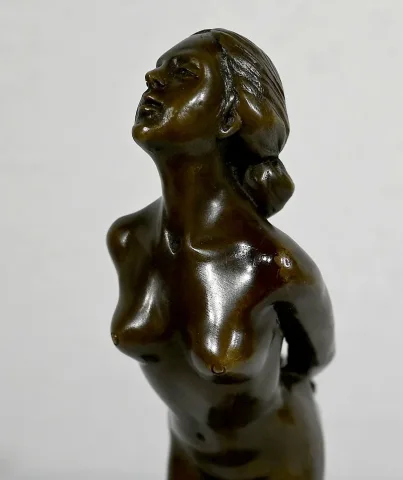 Bronze « Nu féminin » d’A. Cesaro – XXe