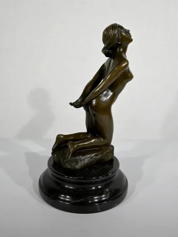 Bronze « Nu féminin » d’A. Cesaro – XXe
