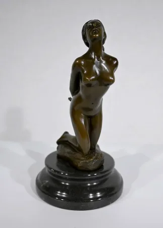 Bronze « Nu féminin » d’A. Cesaro – XXe