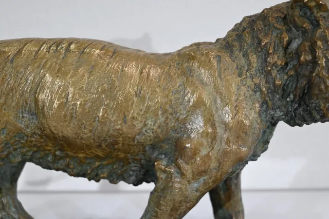 Bronze « Tigre marchant », de C. Fratin – Milieu XIXe