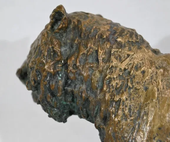 Bronze « Tigre marchant », de C. Fratin – Milieu XIXe