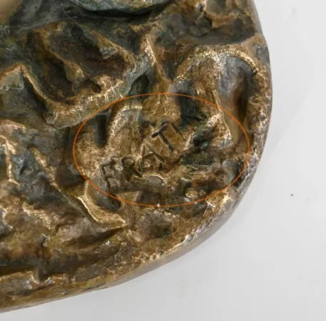 BRONZE TIGER by C. FRATIN