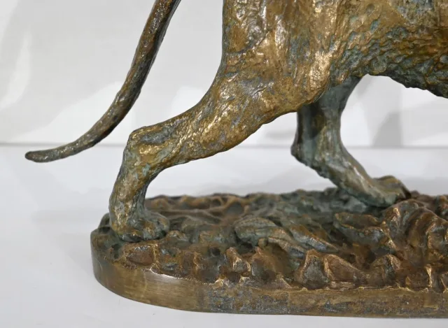 Bronze « Tigre marchant », de C. Fratin – Milieu XIXe