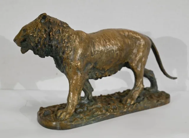 Bronze « Tigre marchant », de C. Fratin – Milieu XIXe