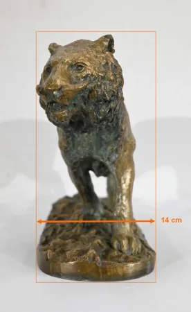 BRONZE TIGER by C. FRATIN
