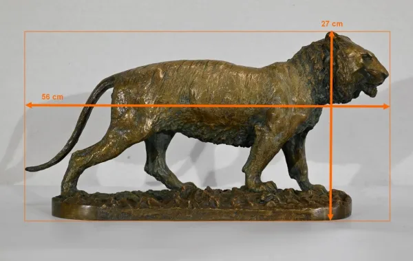 BRONZE TIGER by C. FRATIN