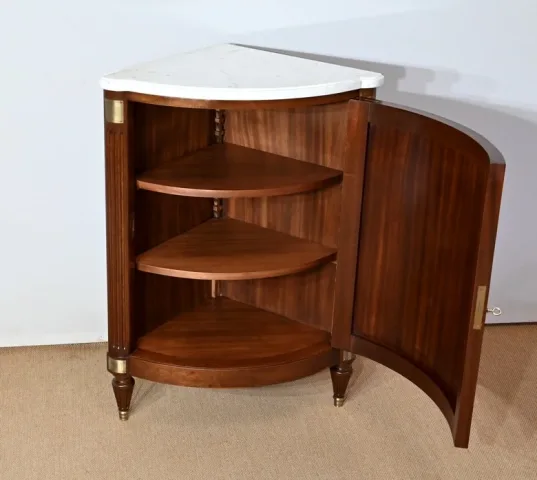 LOUIS XVI STYLE CORNER CUPBOARD