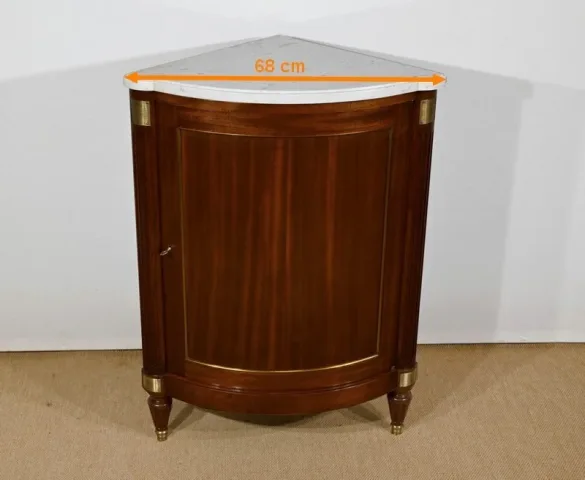 LOUIS XVI STYLE CORNER CUPBOARD