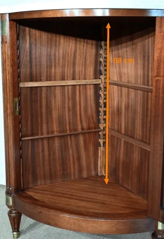 LOUIS XVI STYLE CORNER CUPBOARD