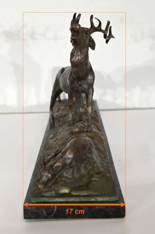 Groupe en Bronze Animalier, signé JB. Mêne – Fin XIXe
