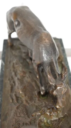 BRONZE  GROUP signed J.B. MENE