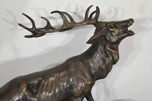 BRONZE  GROUP signed J.B. MENE