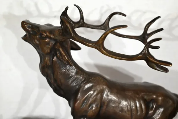 BRONZE  GROUP signed J.B. MENE