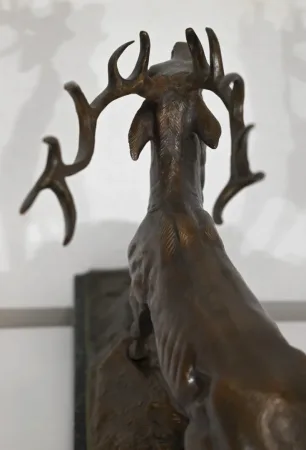 BRONZE  GROUP signed J.B. MENE
