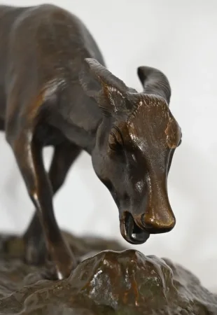 BRONZE  GROUP signed J.B. MENE