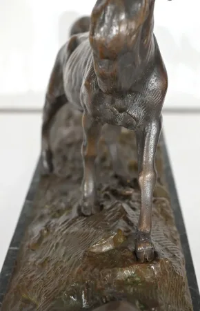 BRONZE  GROUP signed J.B. MENE