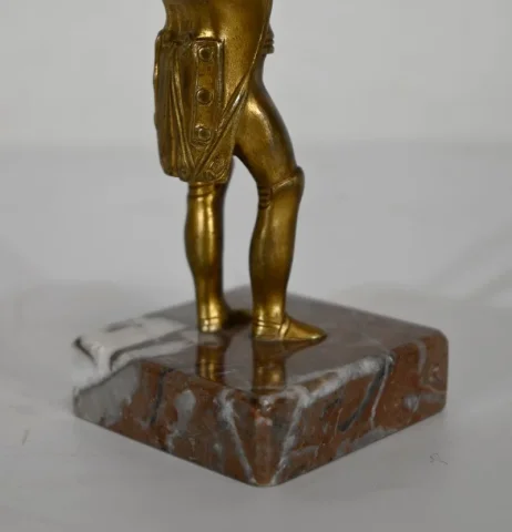 FIGURA DE NAPOLEON EN BRONCE DORADO