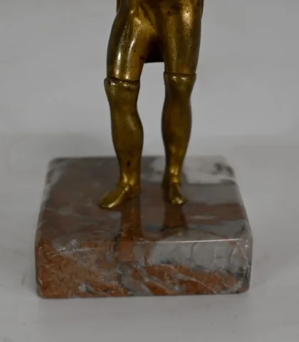 FIGURA DE NAPOLEON EN BRONCE DORADO