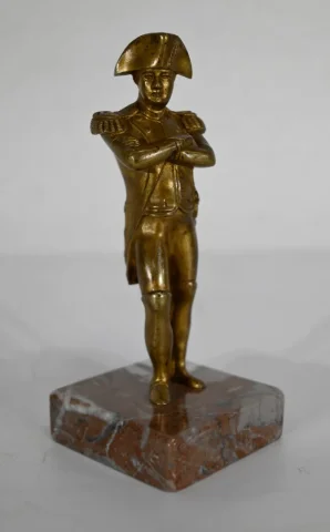 FIGURA DE NAPOLEON EN BRONCE DORADO
