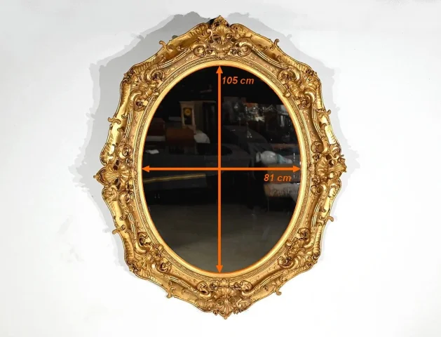 Important Miroir Louis XV – Fin XVIIIe