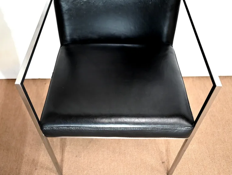 PAAR QUADRATISCHE SESSEL
