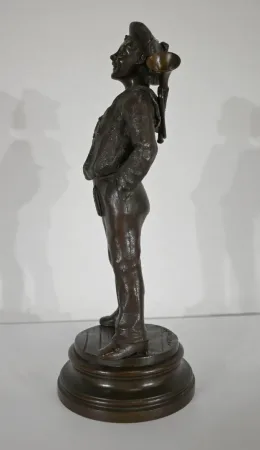 BRONZESTATUETTE von J. ROUSSEAU