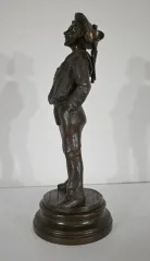 STATUETTA IN BRONZO di J. ROUSSEAU